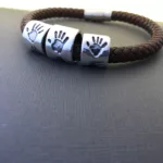 Bolo Leather Bracelet Bead