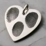 large rounded heart